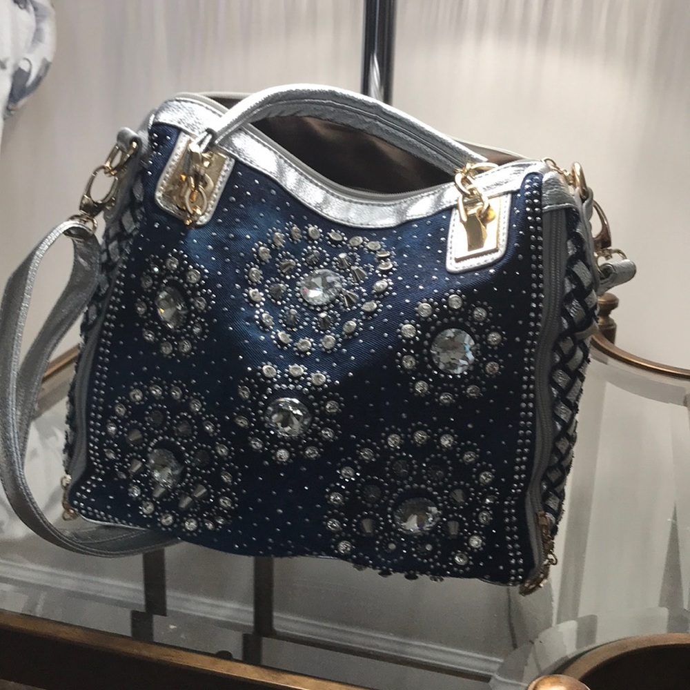 Fun denim handbag